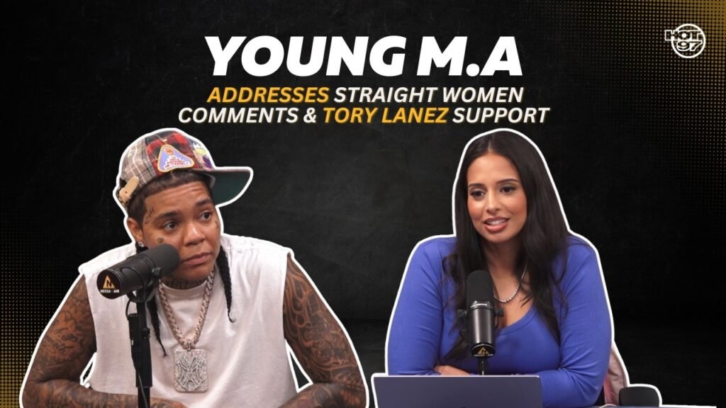 Young MA aborda problemas de saúde e sobriedade, explica comentários de mulheres heterossexuais e apoio de Tory Lanez